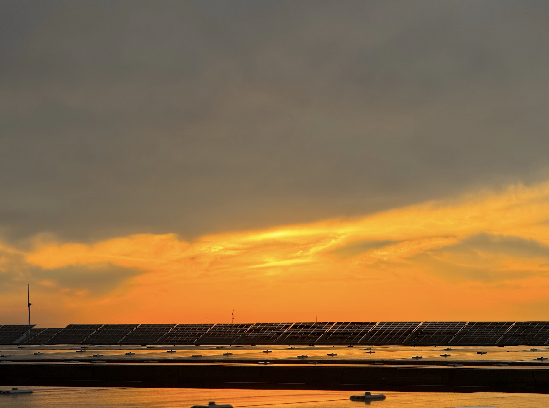Floating solar